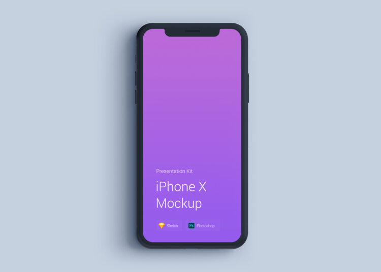 iPhone X/11 Pro Mockup Free PSD