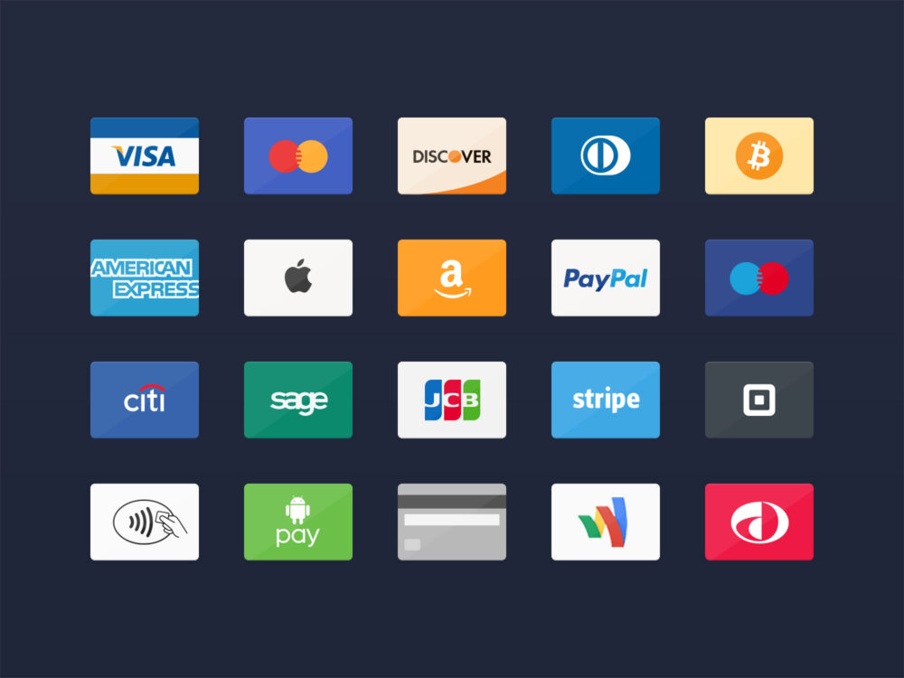 20 Payment Card Icons