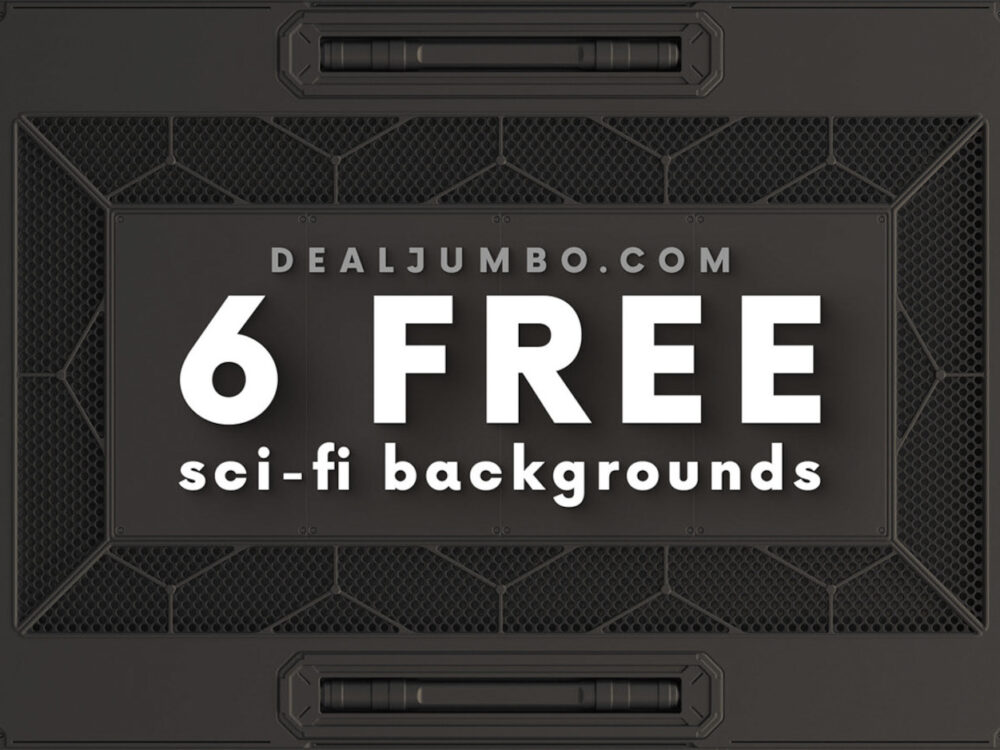6 FREE Sci-fi Backgrounds