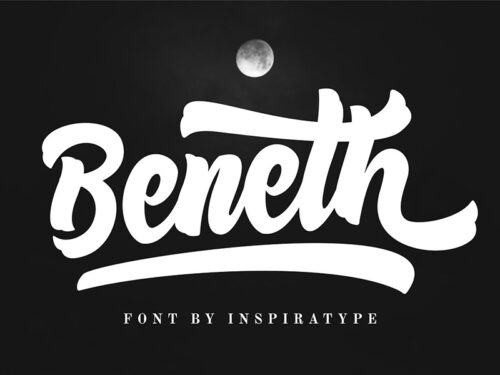 Beneth Handlettering Script