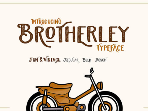 Brotherley Typeface Free Demo
