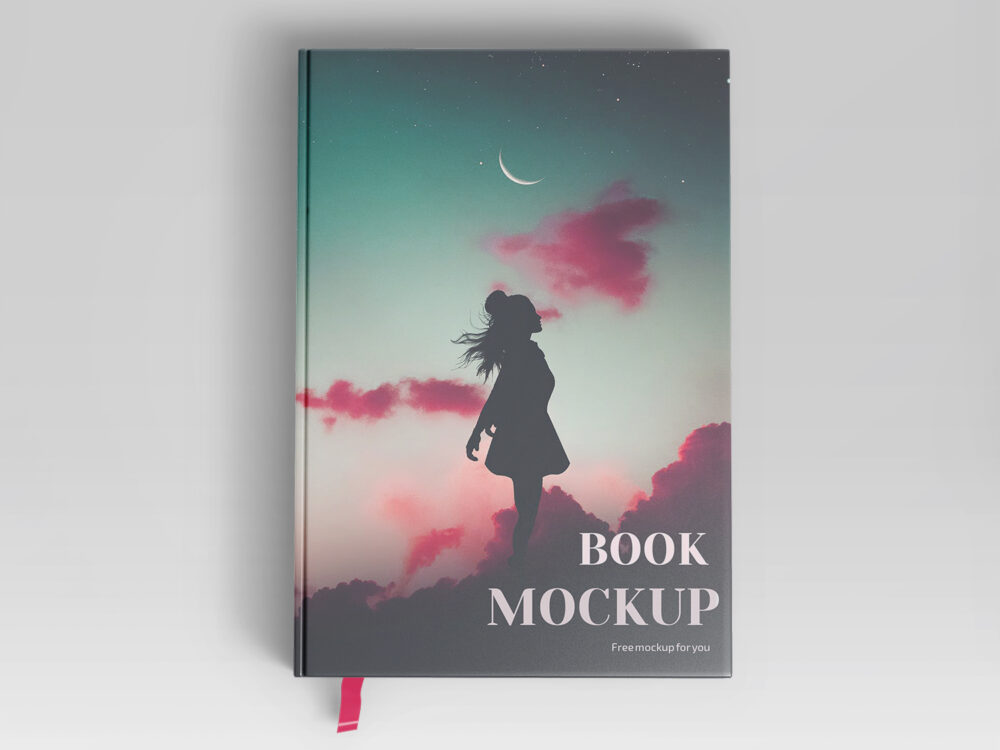 Free Book Mockup in PSD