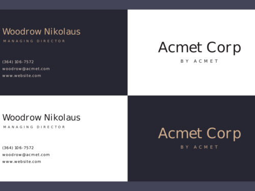 Free Business Card Design