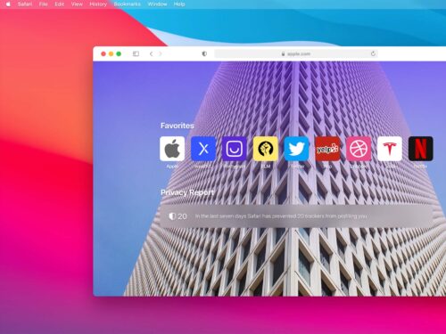 Free MacOS Big Sur and Safari UI
