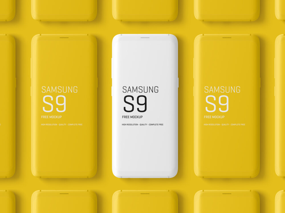 Free Samsung Galaxy S9 Mockup