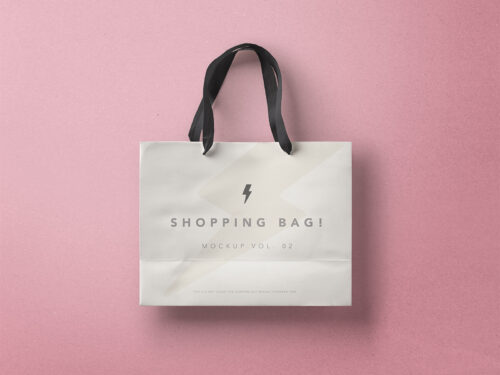 Free Shopping Bag Mockup PSD