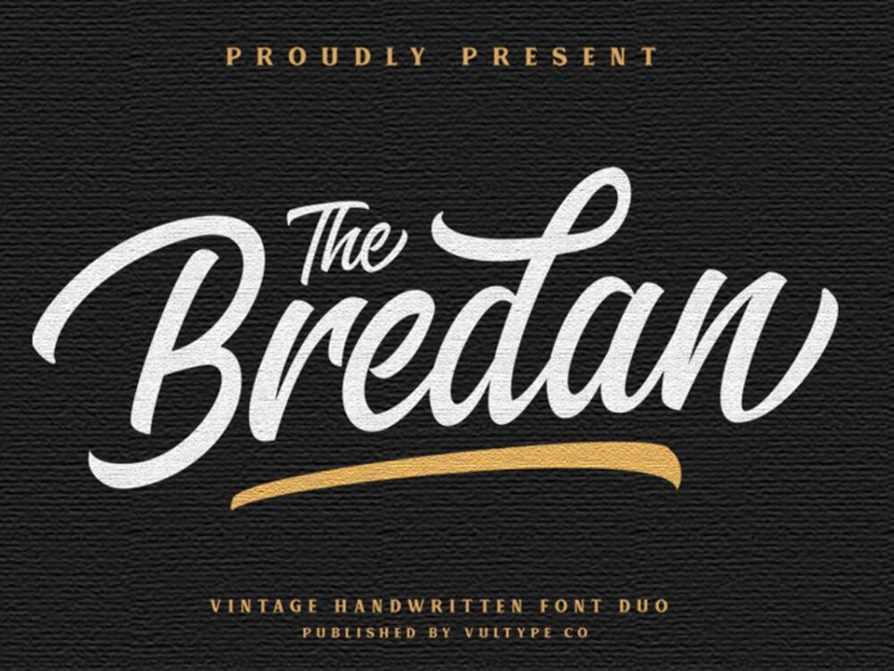 Free The Brendan Script Font