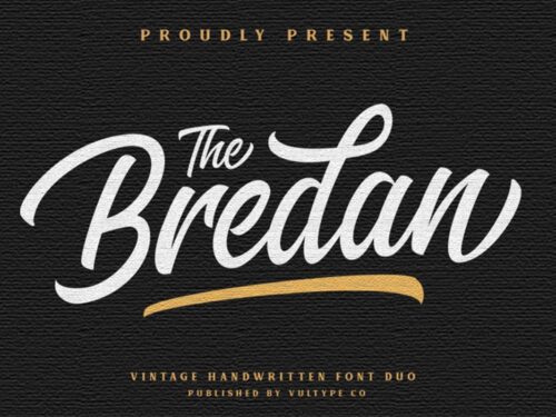 Free The Brendan Script Font