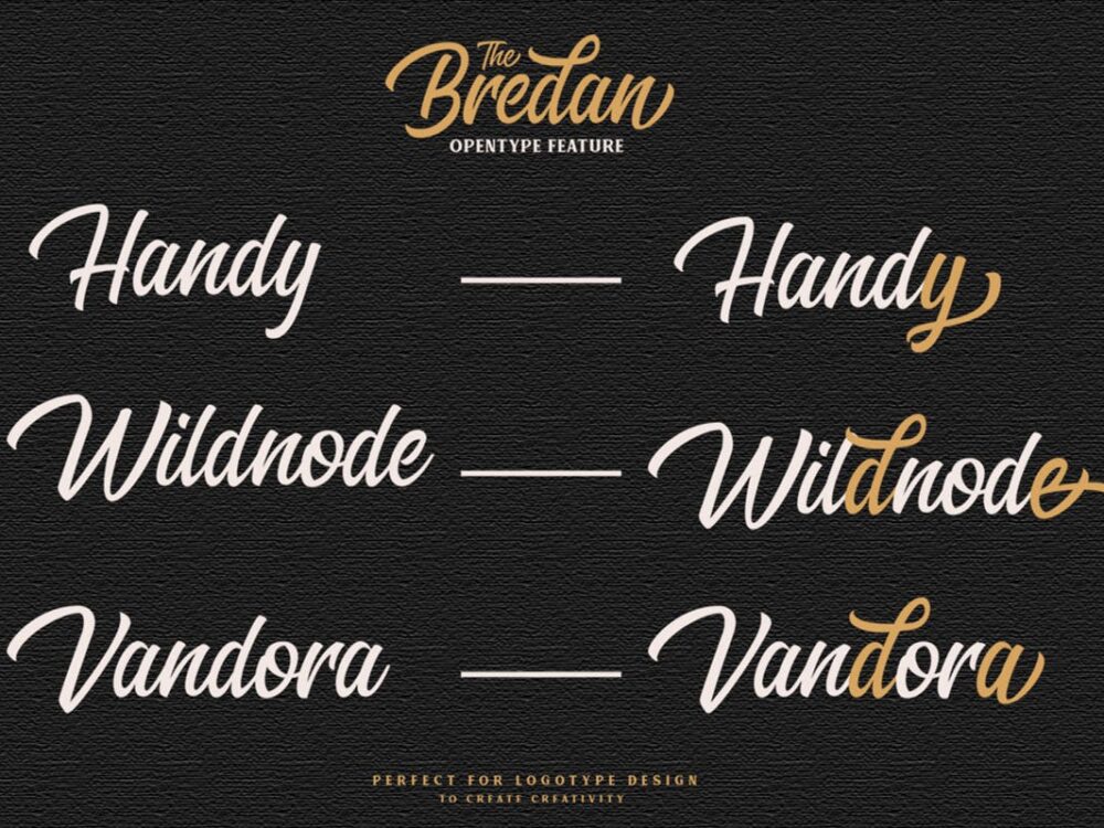 Free The Brendan Script Font