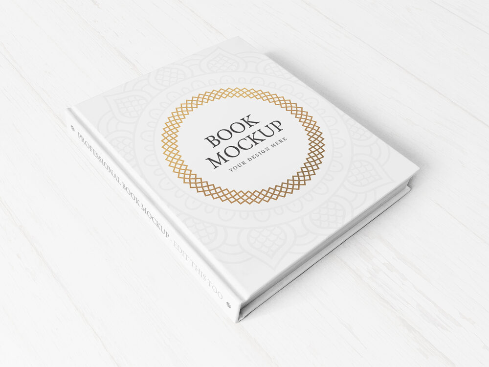 Hardcover Book Free Mockup