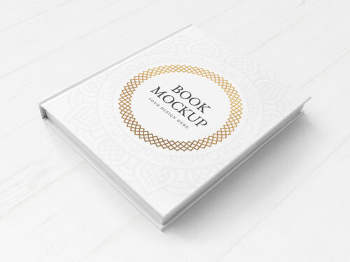 Hardcover Book Free Mockup