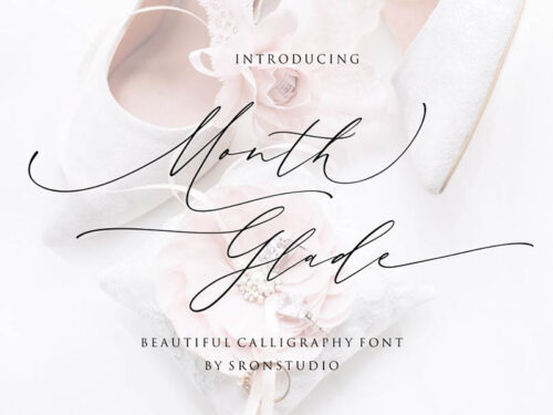 Month Glade Script Font