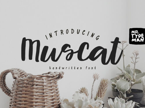 Muscat Handwriting Script Demo