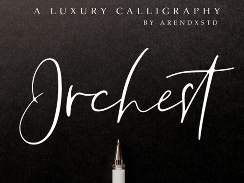 Orchest Luxurious Script Font
