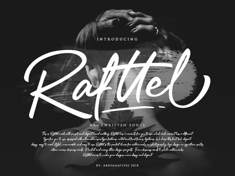 Rafftel Handlettering Script