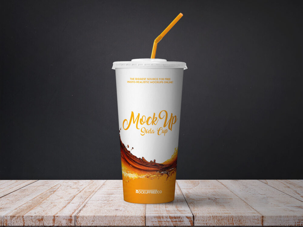 Soda Cup – 2 Free PSD Mockups