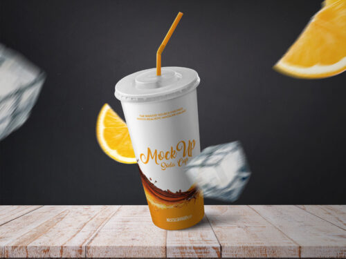 Soda Cup – 2 Free PSD Mockups