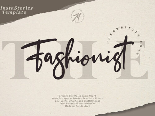 The Fashionist Script Font