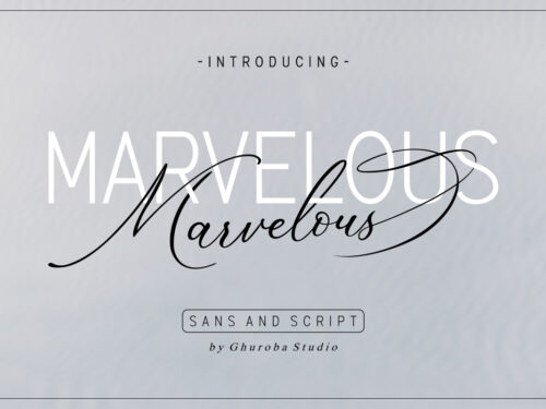 The Marvelous Font Duo