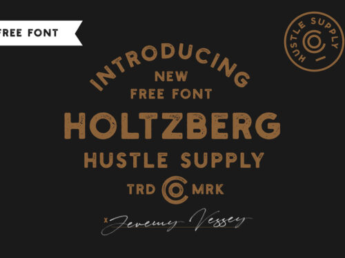 Free Holtzberg Font