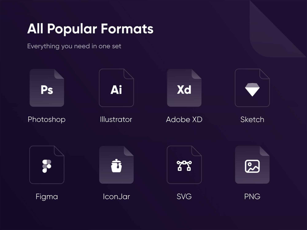 120+ Essential Icons Free