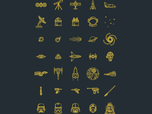 280 Vector Line Icons Pack