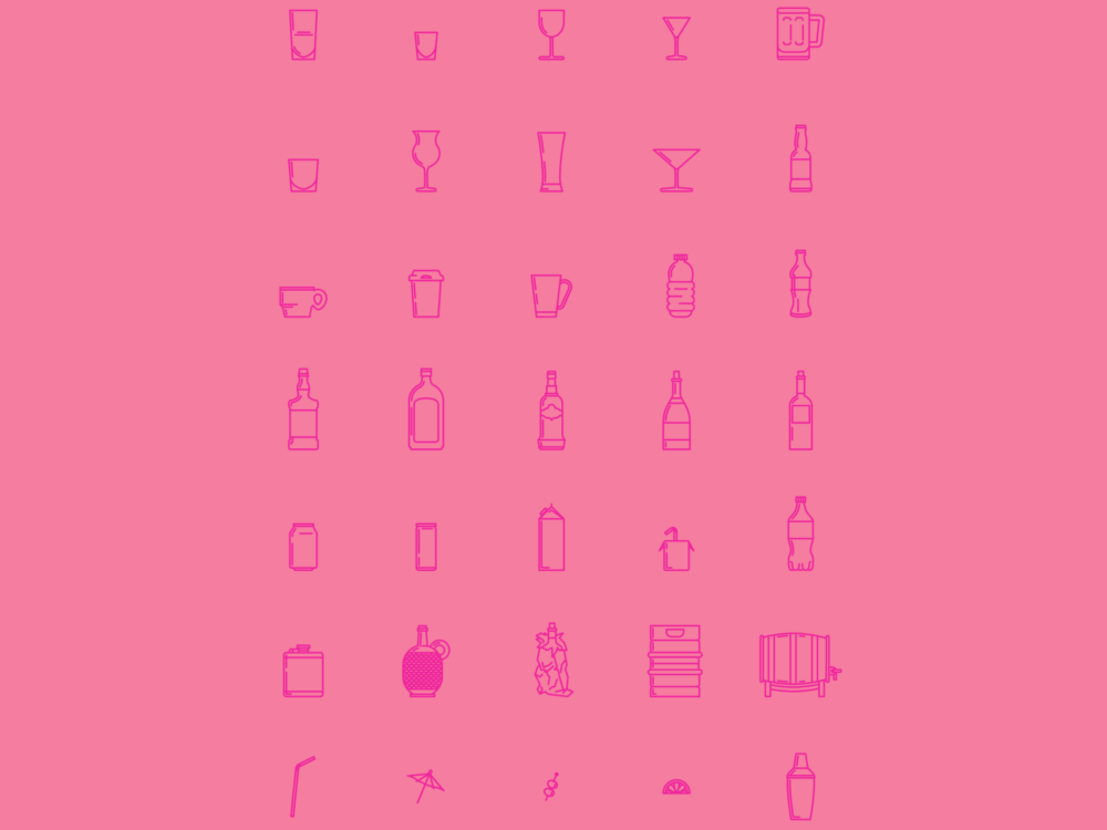 280 Vector Line Icons Pack
