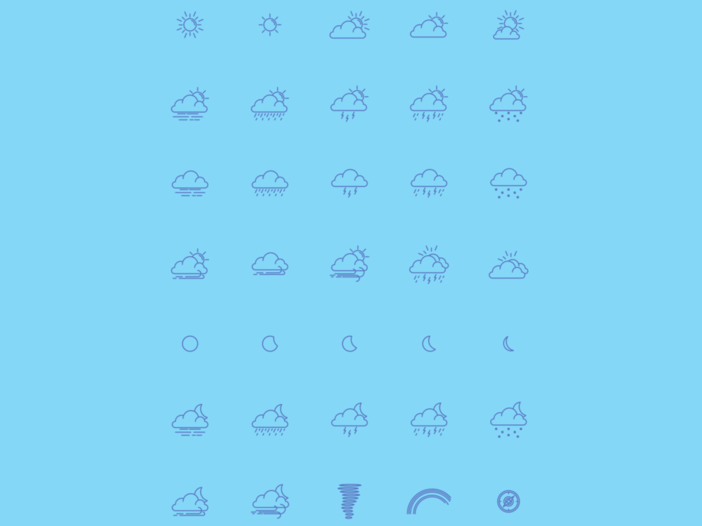 280 Vector Line Icons Pack