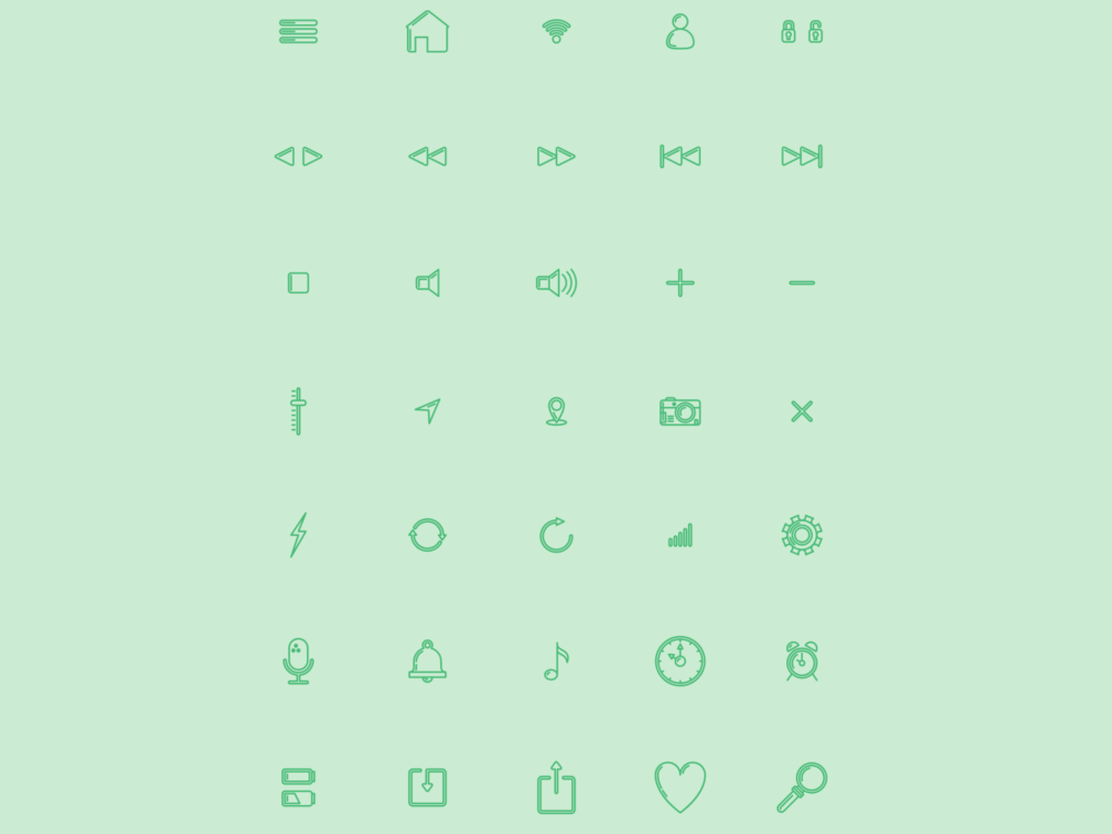 280 Vector Line Icons Pack
