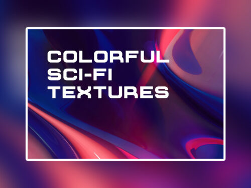 5 Sci-Fi Abstract Textures