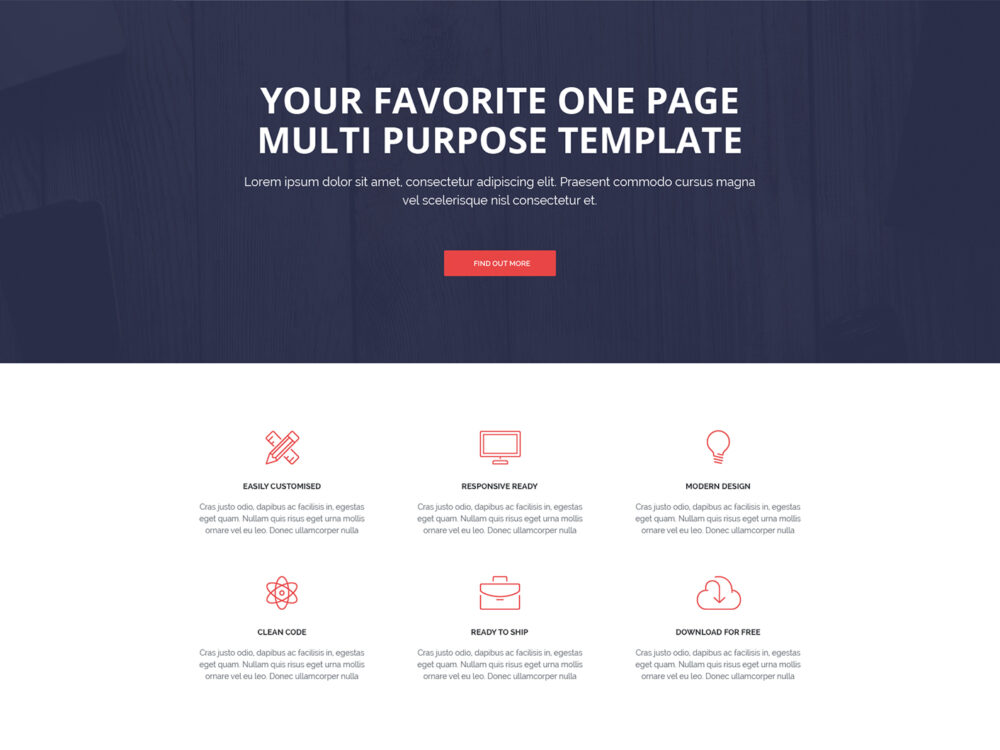 Activebox HTML Template