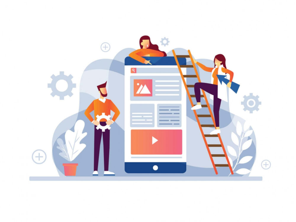 App Development Illustration (AI)