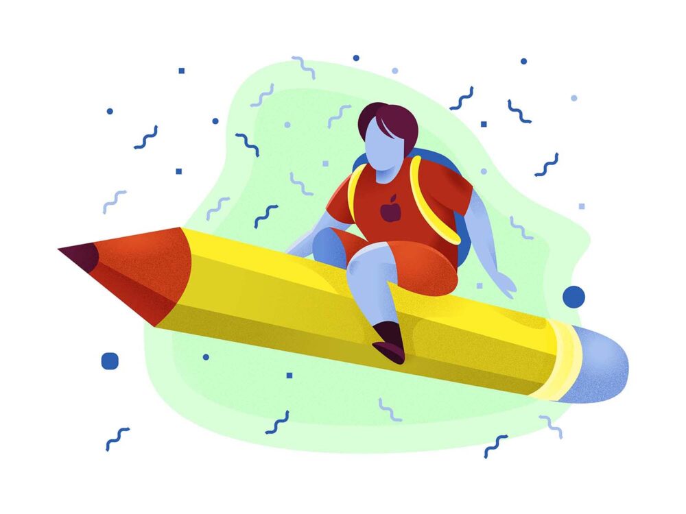 Back to School Vector Illustration