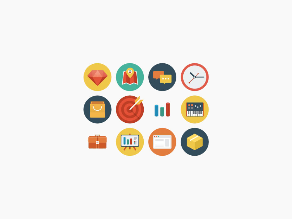 Ballicons Flat Icons Set