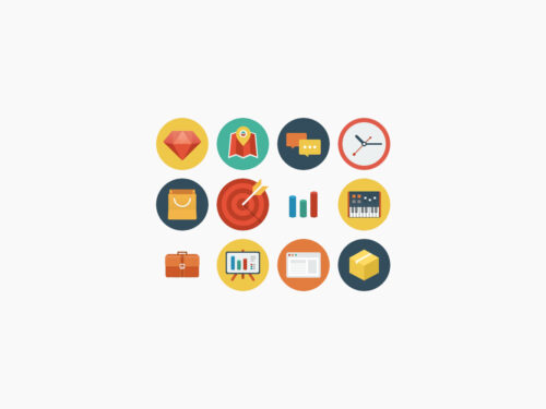 Ballicons Flat Icons Set