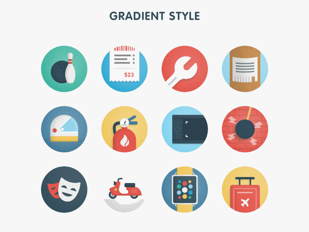 Ballicons Flat Icons Set