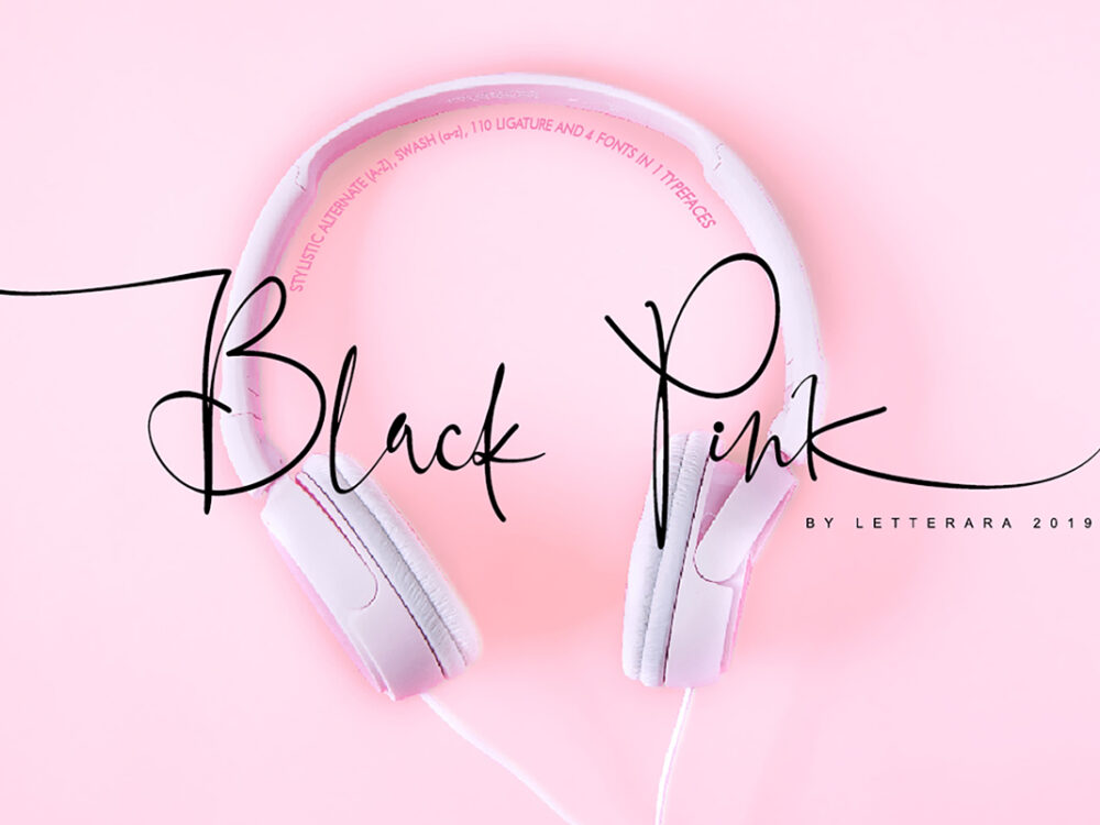 Black Pink Signature Script
