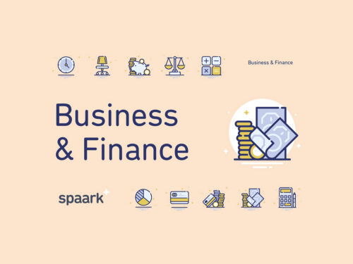 Business Flat Icons Kit