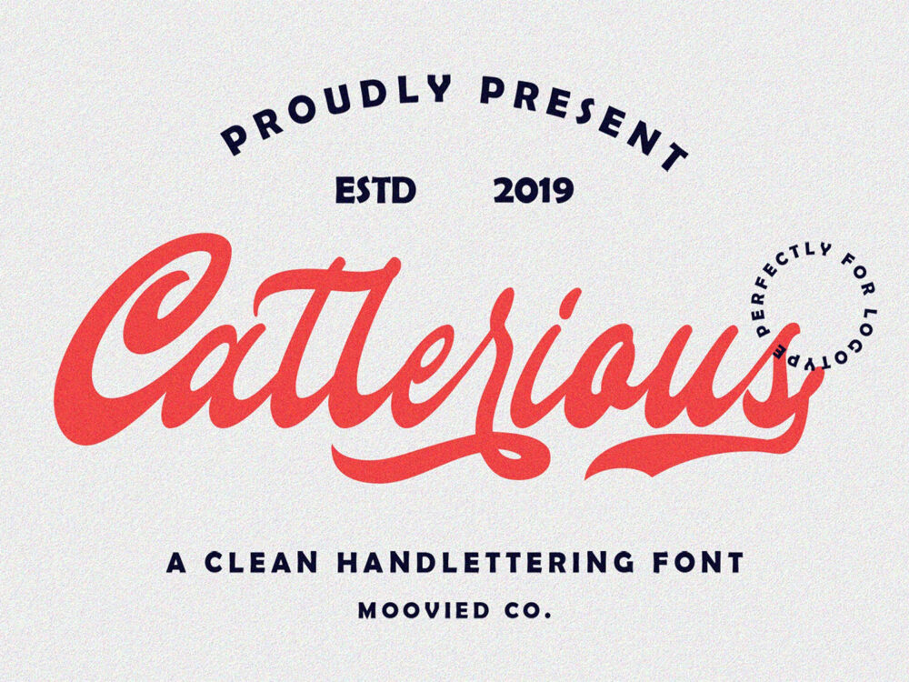 Callerious Handlettering Script