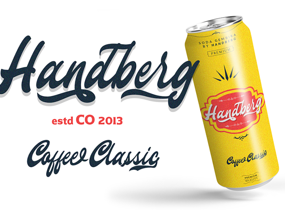 Callerious Handlettering Script