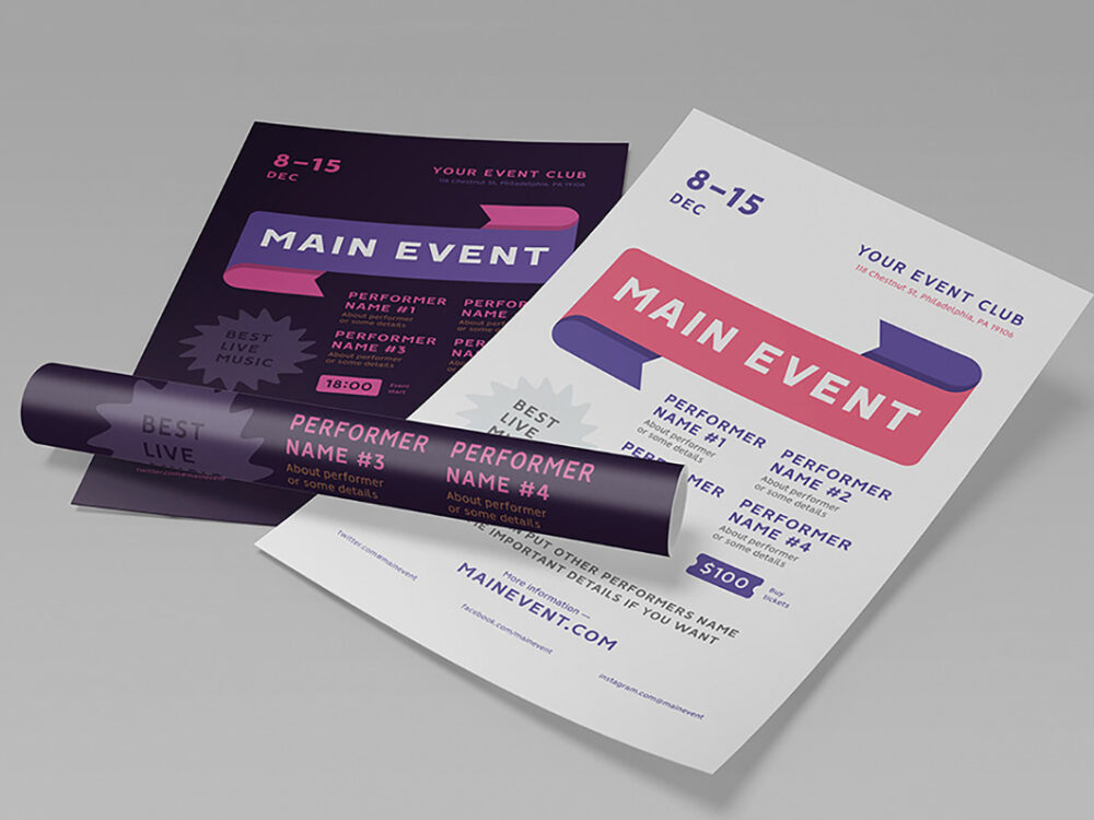 Cover-All Poster Template