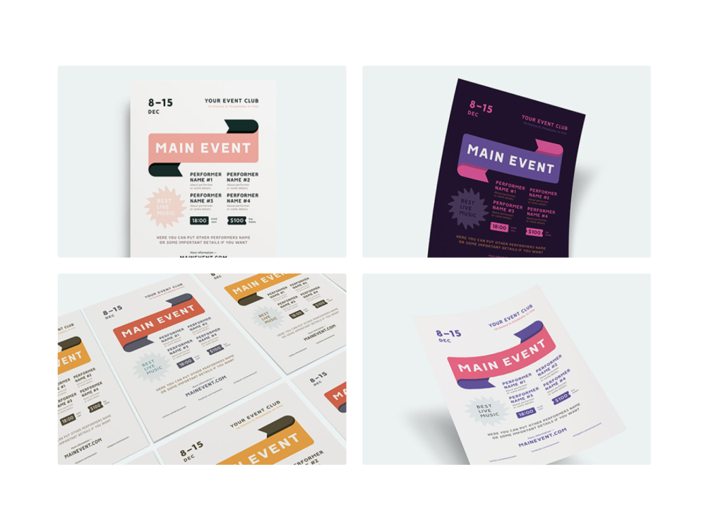 Cover-All Poster Template