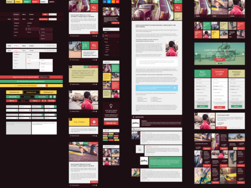 Creatticon UI Kit PSD