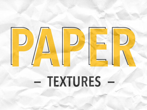 Crumpled Paper Textures Set