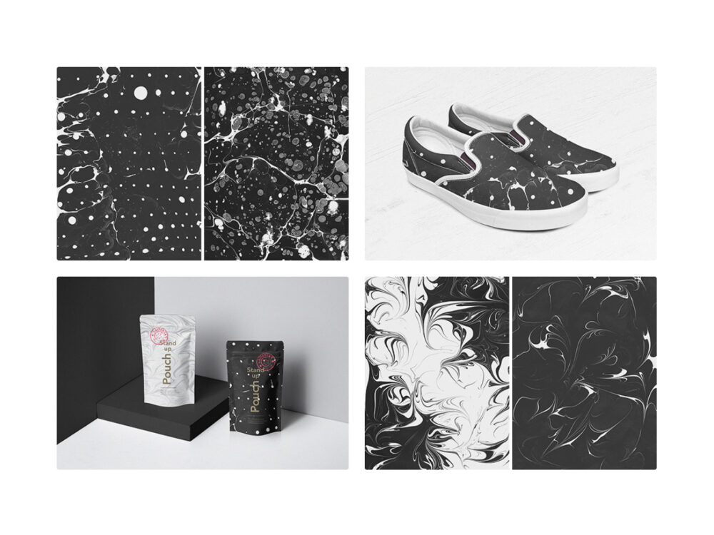 Ebru Marble Textures