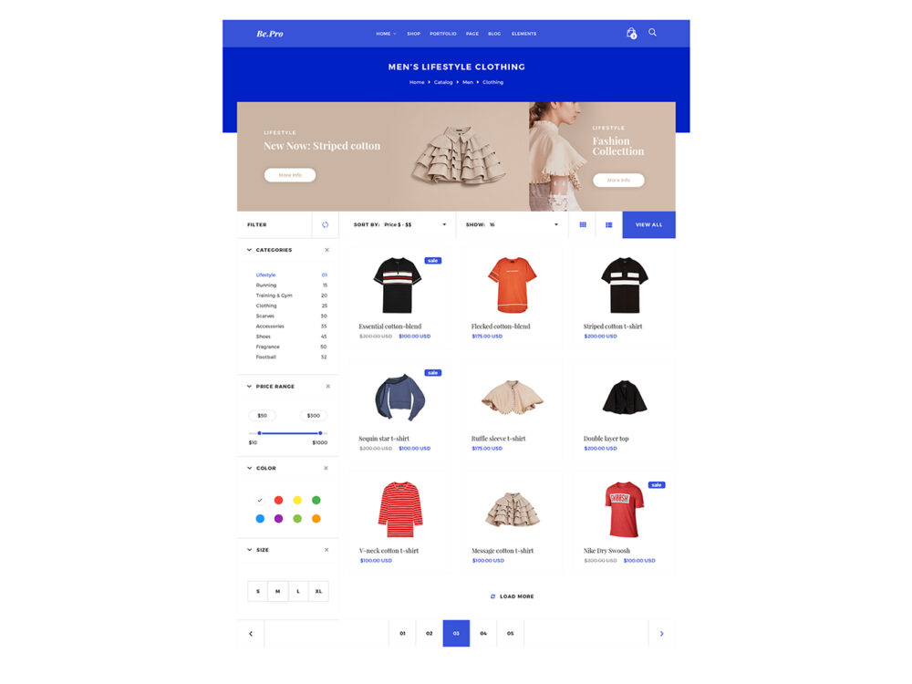 Fashion Ecommerce Templates