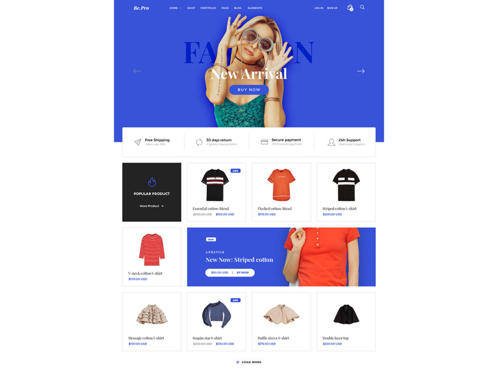 Fashion Ecommerce Templates