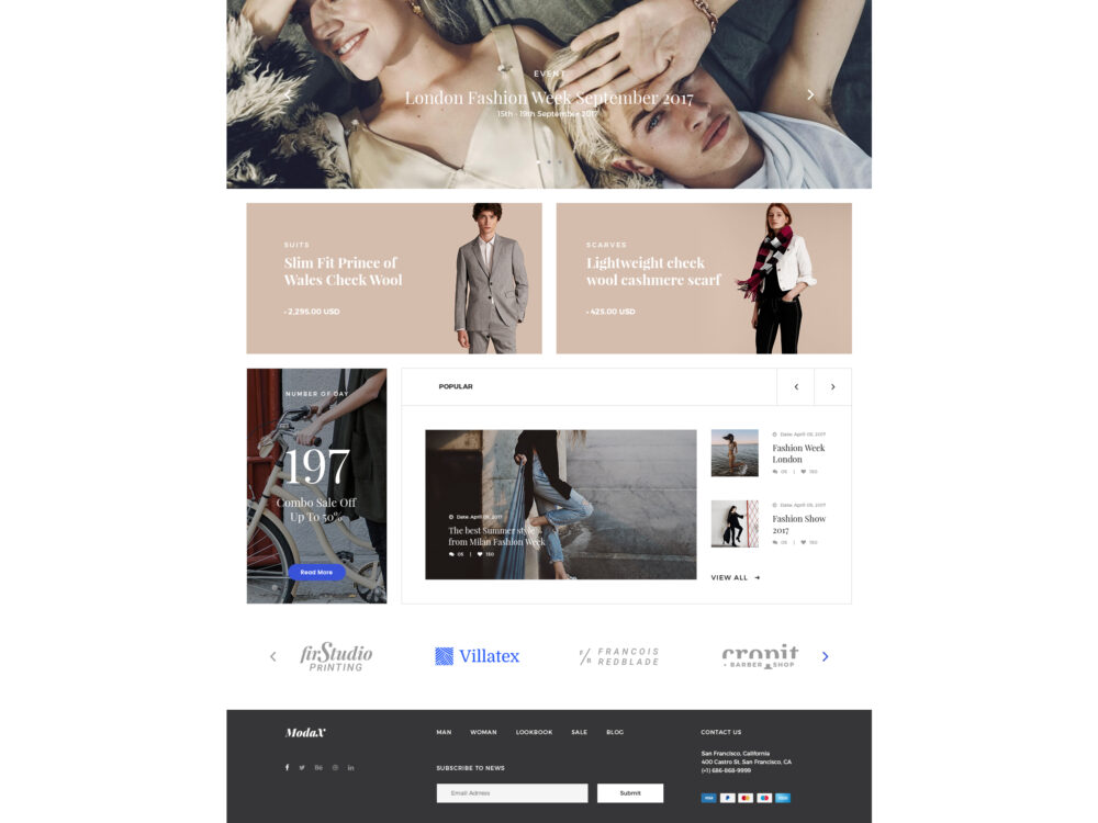 Fashion Ecommerce Templates