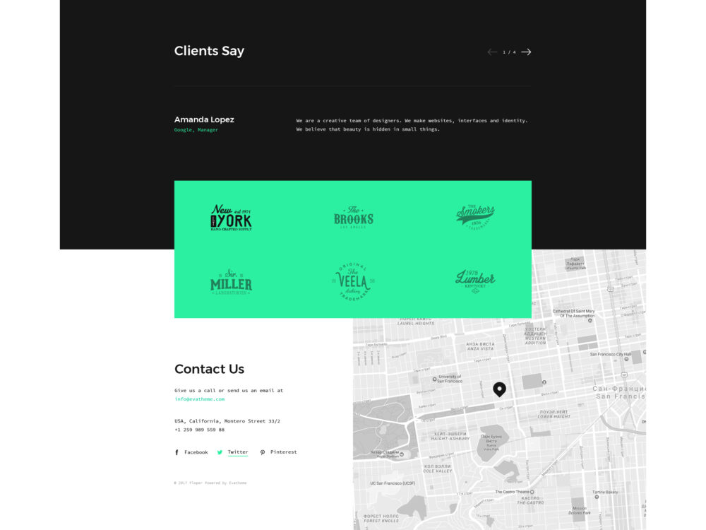 Floper HTML Template