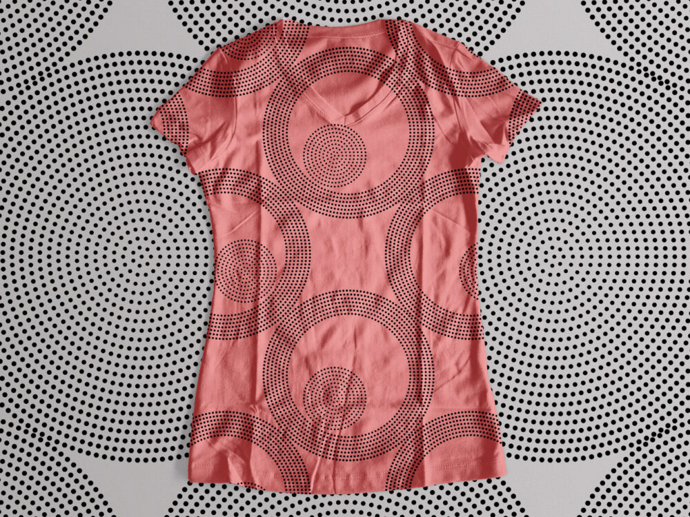 Free Dotted Circles Seamless Patterns